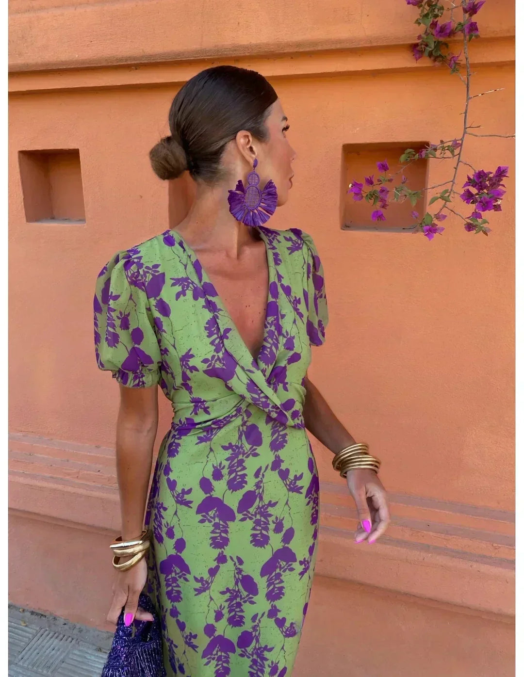 Rhiannon – Sophisticated Summer Midi Dress