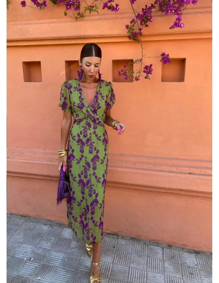 Rhiannon – Sophisticated Summer Midi Dress